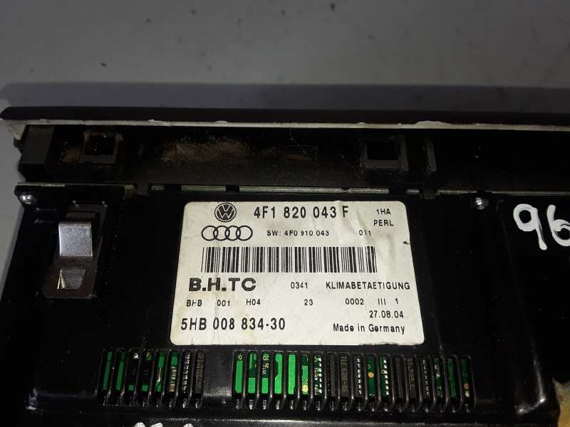 Recambio de mando calefaccion / aire acondicionado para audi a6 berlina (4f2) blb referencia OEM IAM 4F1820043F/4F0910043/5HB008