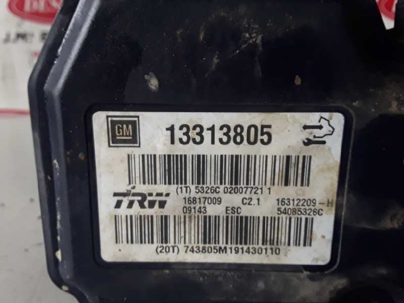Recambio de abs para opel insignia berlina a20dtj referencia OEM IAM 13313805/55561917/55561923/55560991/16312209H  