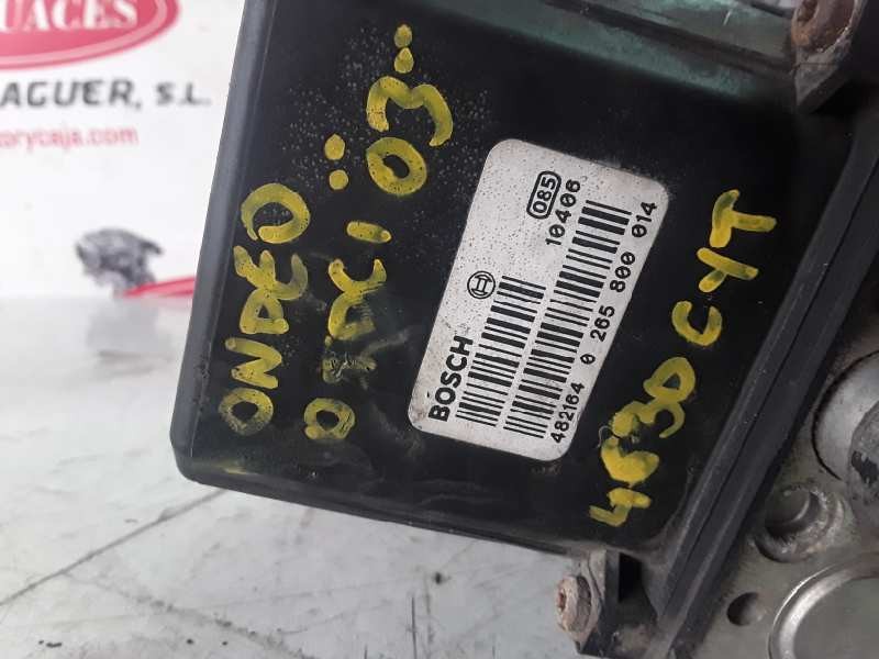 Recambio de abs para ford mondeo berlina (ge) hjbb referencia OEM IAM 0265800014/3S712M110AA/0265222030  