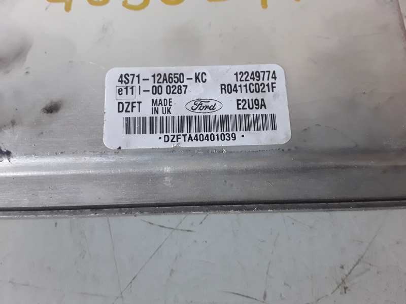 Recambio de centralita motor uce para ford mondeo berlina (ge) hjbb referencia OEM IAM 4S7112A650KC/12249774/R0411C021F  