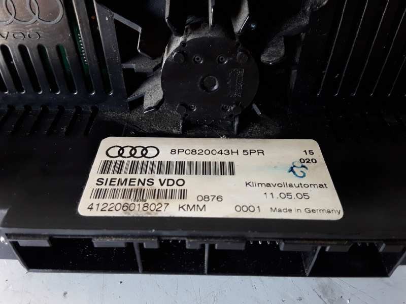 Recambio de mando climatizador para audi a3 (8p1) bkd referencia OEM IAM 8P0820043H  