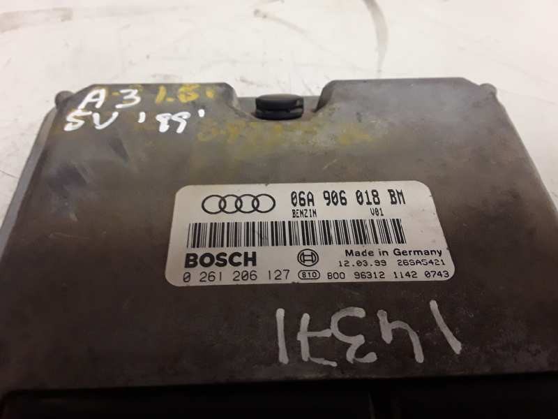 Recambio de centralita motor uce para audi a3 (8l) agn referencia OEM IAM 06A906018BM/0261206127/26SA5421  