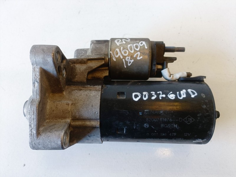 Recambio de motor arranque para renault scenic iii (jz) f9q872 referencia OEM IAM 0001108429  
