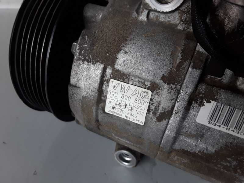 Recambio de compresor aire acondicionado para seat ibiza (6l1) azq referencia OEM IAM 6Q0820803G/4472208943/6SEU12C  