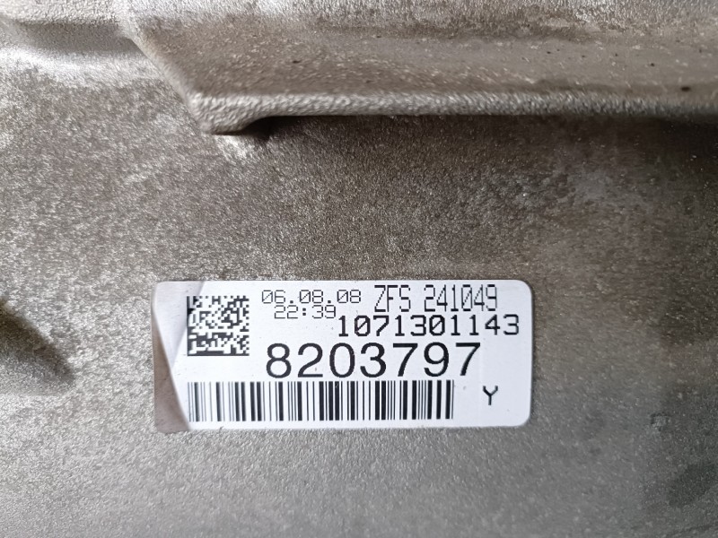 Recambio de caja cambios para bmw serie 1 berlina (e81/e87) n43b20a referencia OEM IAM ZFS  