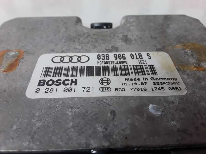Recambio de centralita motor uce para audi a4 berlina (b5) afn referencia OEM IAM 0281001721/038906018S  