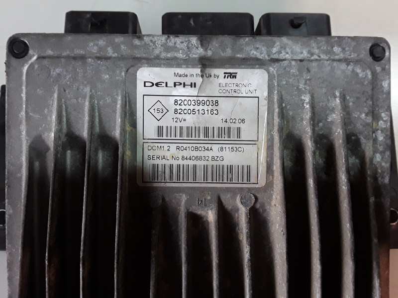 Recambio de centralita motor uce para renault clio iii k9k766 referencia OEM IAM 8200399038/8200513163  