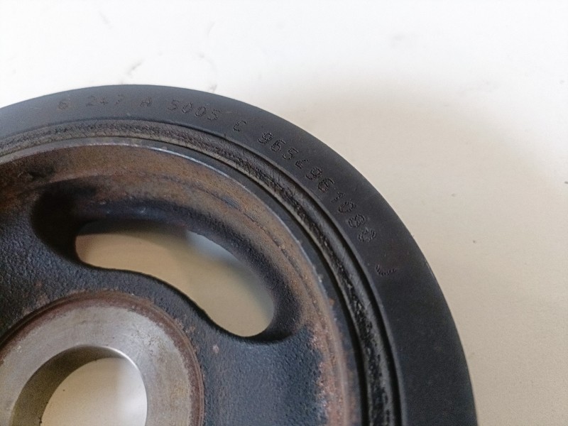 Recambio de polea cigueñal para citroen c4 berlina 9hx referencia OEM IAM 9654961080J  