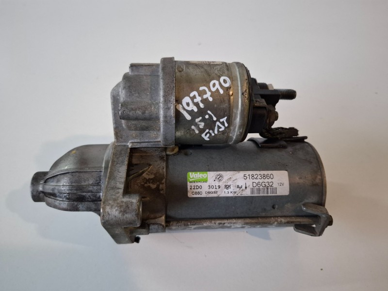 Recambio de motor arranque para fiat iii evo punto (199) 199a2000 referencia OEM IAM D6G32  