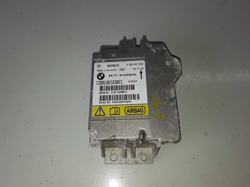 Recambio de centralita airbag para bmw serie 3 berlina (e90) 204d4 referencia OEM IAM 0285001532/6577911025801  