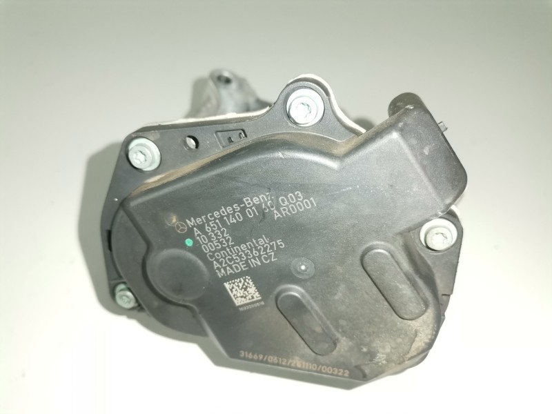Recambio de valvula egr para mercedes-benz vito kombi (639) 651940 referencia OEM IAM A6511400160  