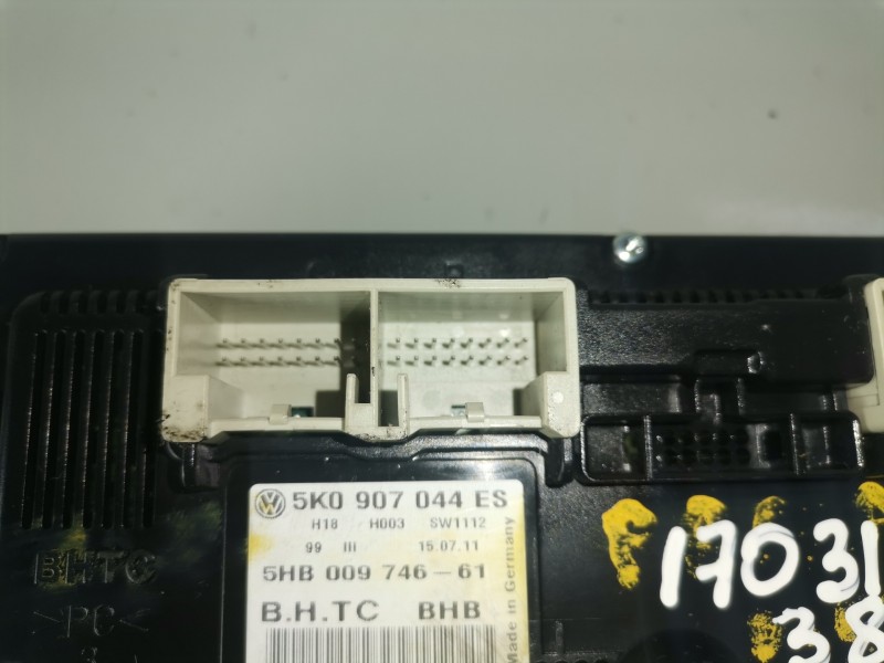 Recambio de mando climatizador para volkswagen passat berlina (362) cffb referencia OEM IAM 5K0907044ES  