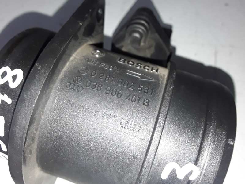 Recambio de caudalimetro para seat leon (1p1) bkc referencia OEM IAM 0281002531/038906461B  