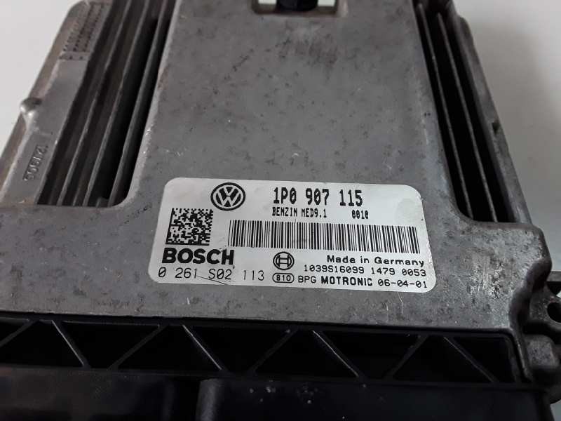 Recambio de centralita motor uce para seat leon (1p1) bwa referencia OEM IAM 1P0907115/0261S02113  