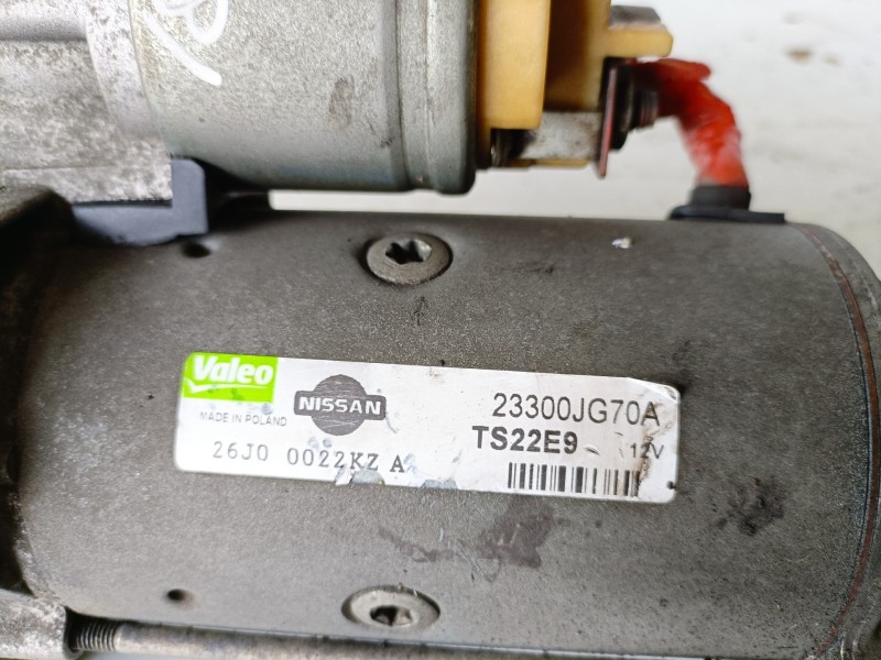Recambio de motor arranque para nissan qashqai (j10) m9r856 referencia OEM IAM TS22E9  