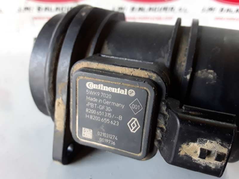 Recambio de caudalimetro para renault kangoo ii (f/kw0) k9k808 referencia OEM IAM 5KW97020/8200651315B/H8200655623  