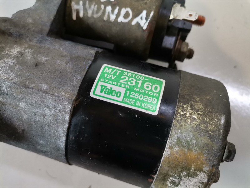 Recambio de motor arranque para hyundai tucson (jm) g4gc referencia OEM IAM 3610023160/1250299  