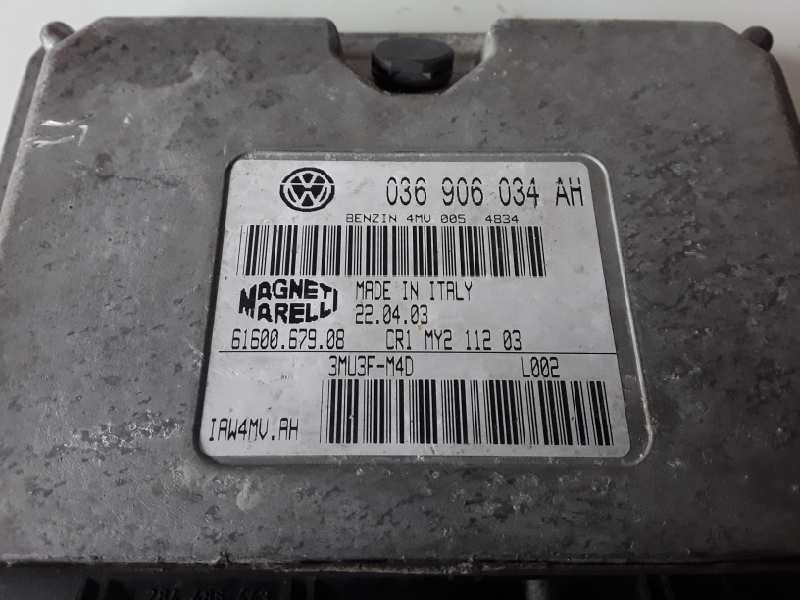 Recambio de centralita motor uce para seat ibiza (6l1) bby referencia OEM IAM 036906034AH/IAW4MVAH  
