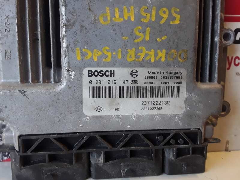 Recambio de centralita motor uce para dacia dokker k9k612 referencia OEM IAM 0281019147/237102213R/237102120R  