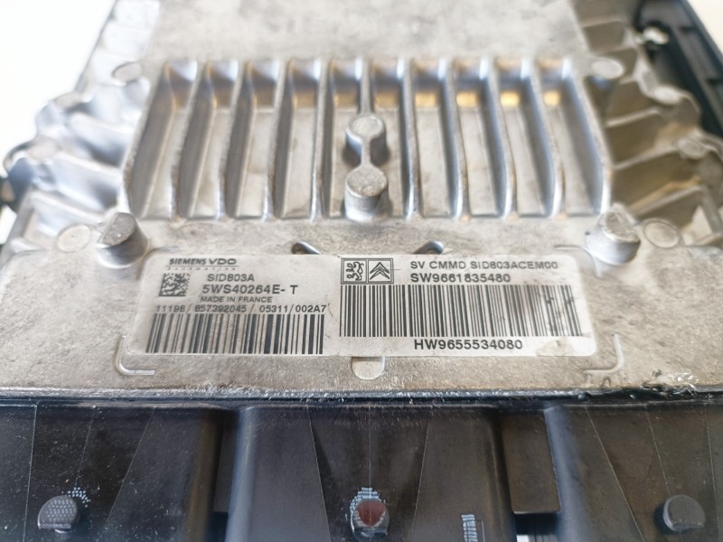 Recambio de centralita motor uce para peugeot 407 rhr referencia OEM IAM 5WS40264ET  