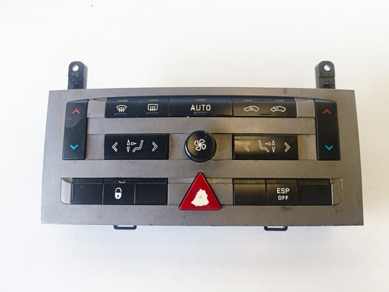 Recambio de mando climatizador para peugeot 407 rhr referencia OEM IAM 96573322YW  