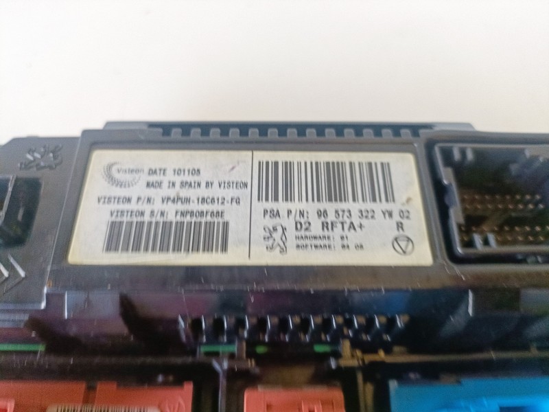 Recambio de mando climatizador para peugeot 407 rhr referencia OEM IAM 96573322YW  