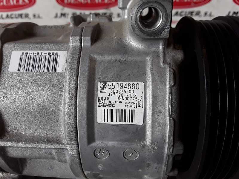 Recambio de compresor aire acondicionado para fiat iii evo punto (199) 169a4000 referencia OEM IAM 55194880  