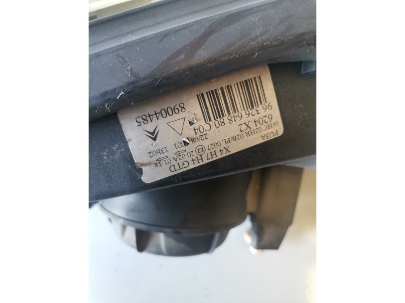 Recambio de faro izquierdo para citroen c5 berlina rhz referencia OEM IAM 9632664880  
