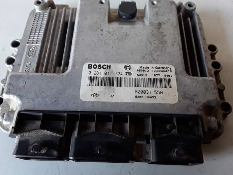 Recambio de centralita motor uce para renault espace iv (jk0) g9t742 referencia OEM IAM 0281011724/8200311550/8200384493  