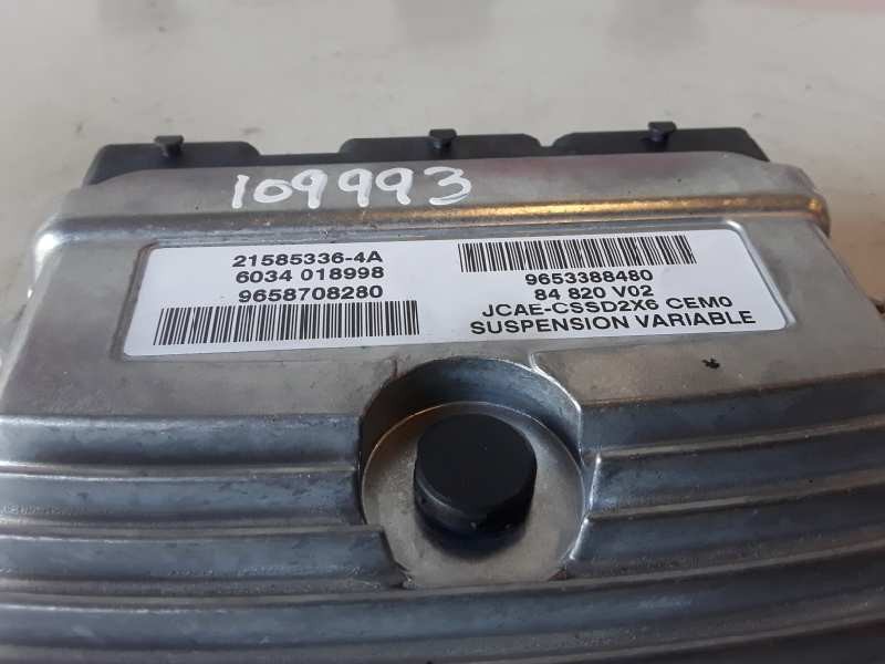 Recambio de centralita suspension para citroen c6 uhz referencia OEM IAM   