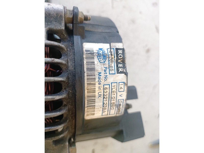 Recambio de alternador para mg rover rover 200 (rf) 16k4f referencia OEM IAM 63321238A  
