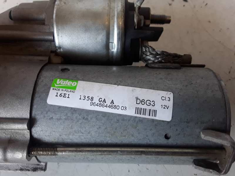 Recambio de motor arranque para citroen c3 kft referencia OEM IAM G6G3/964864468003  