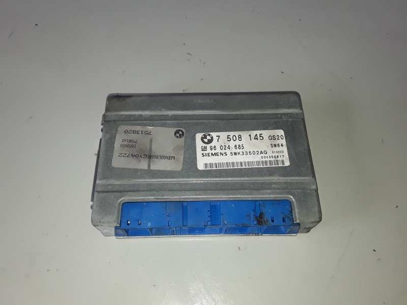 Recambio de centralita cambio automatico para bmw serie 5 berlina (e39) 256d1 referencia OEM IAM 7508145/96024685/5WK33502AG  