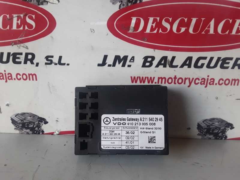 Recambio de modulo electronico para mercedes-benz clase e (bm 211) berlina referencia OEM IAM A2115402945/410213005008  