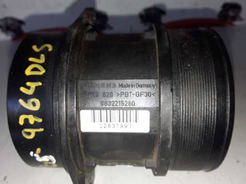Recambio de caudalimetro para citroen c5 berlina 4hx referencia OEM IAM 9632215280/5WK9628  