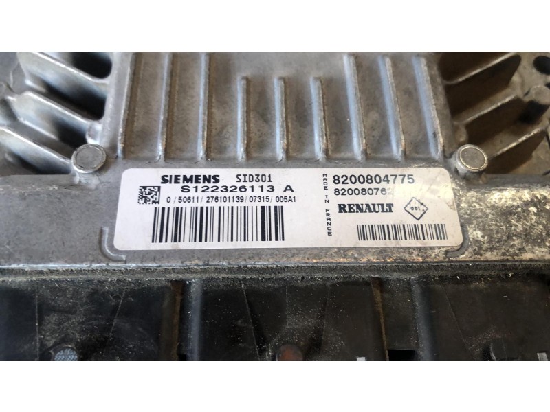 Recambio de centralita motor uce para renault megane ii grandtour k9k732 referencia OEM IAM S122326113A/8200804775/8200807626  