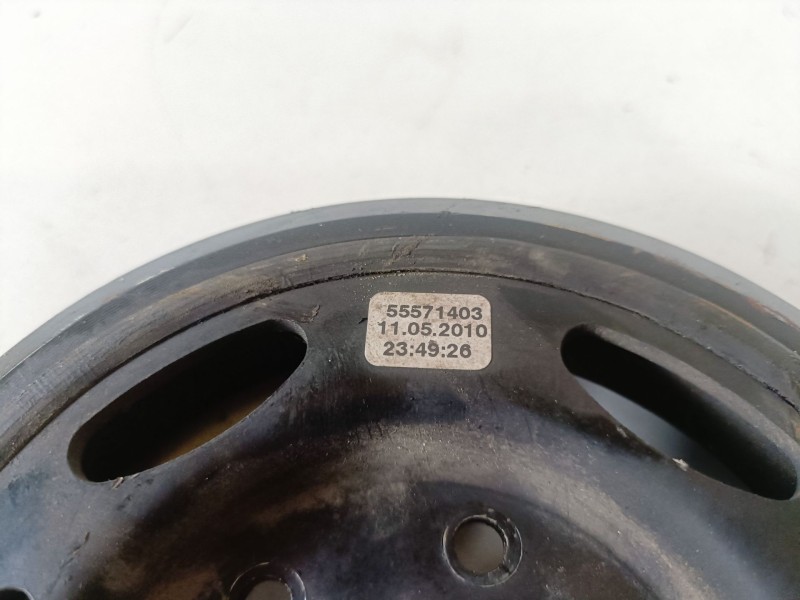 Recambio de polea cigueñal para opel meriva b a14nel referencia OEM IAM 555714403  