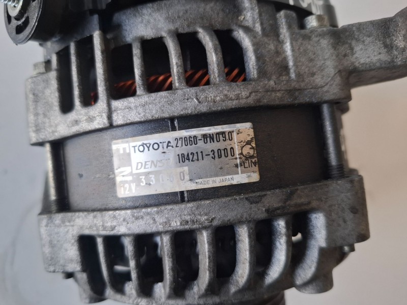 Recambio de alternador para toyota yaris (ksp1/nlp1/nsp1) 1nd referencia OEM IAM 270600N090  
