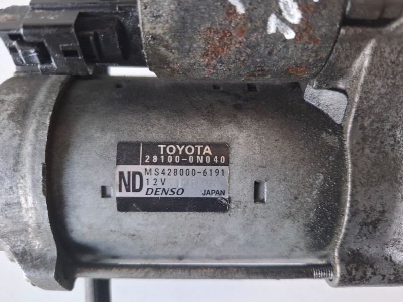 Recambio de motor arranque para toyota yaris (ksp1/nlp1/nsp1) 1nd referencia OEM IAM 281000N040  