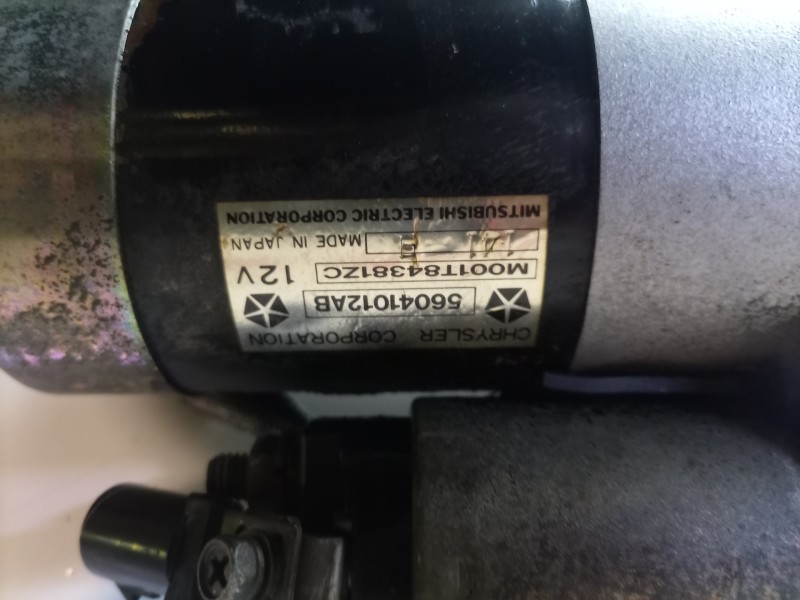 Recambio de motor arranque para jeep grand cherokee (wj/wg) mx referencia OEM IAM M001T84381ZC/56041012AB  