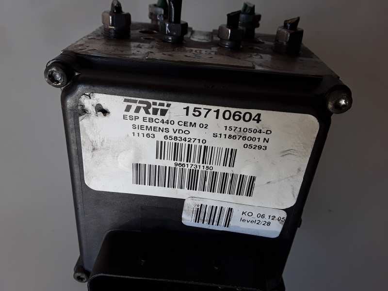 Recambio de abs para peugeot 407 rhr referencia OEM IAM 9661731180  