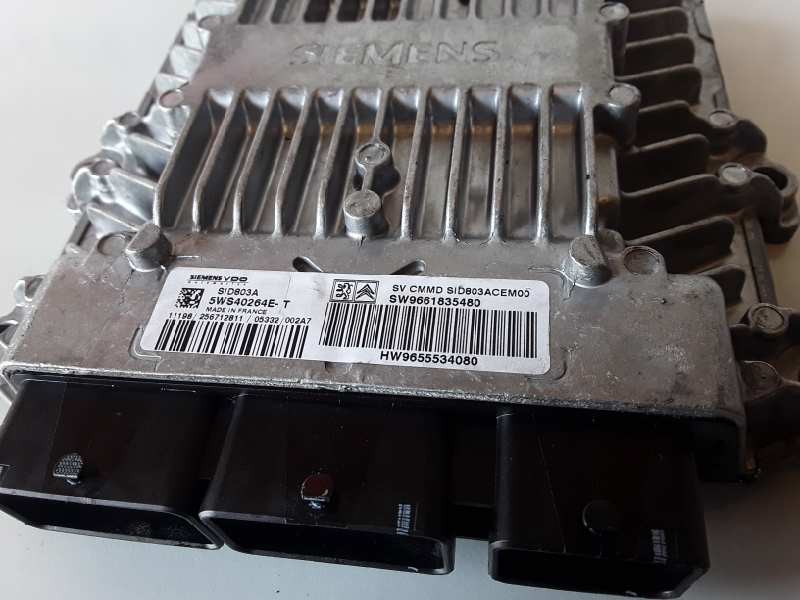 Recambio de centralita motor uce para peugeot 407 rhr referencia OEM IAM 5WS40264ET  