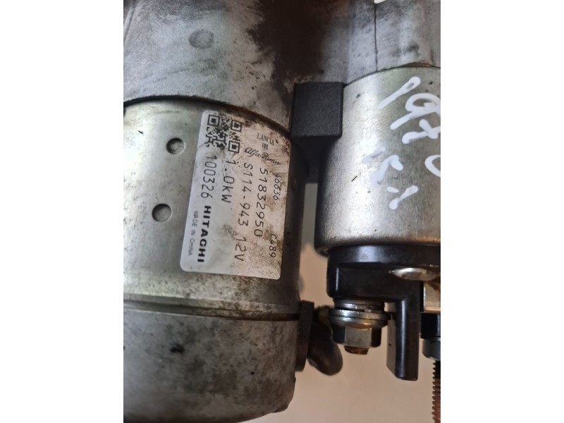 Recambio de motor arranque para lancia musa (184) 350a1000 referencia OEM IAM 51832950  