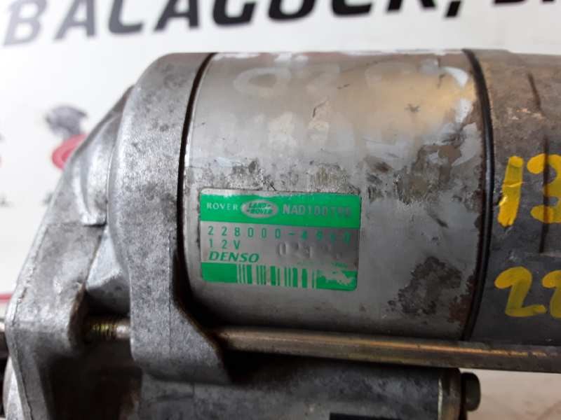 Recambio de motor arranque para mg rover rover 400 (rt) 20t2n referencia OEM IAM 2280004960  