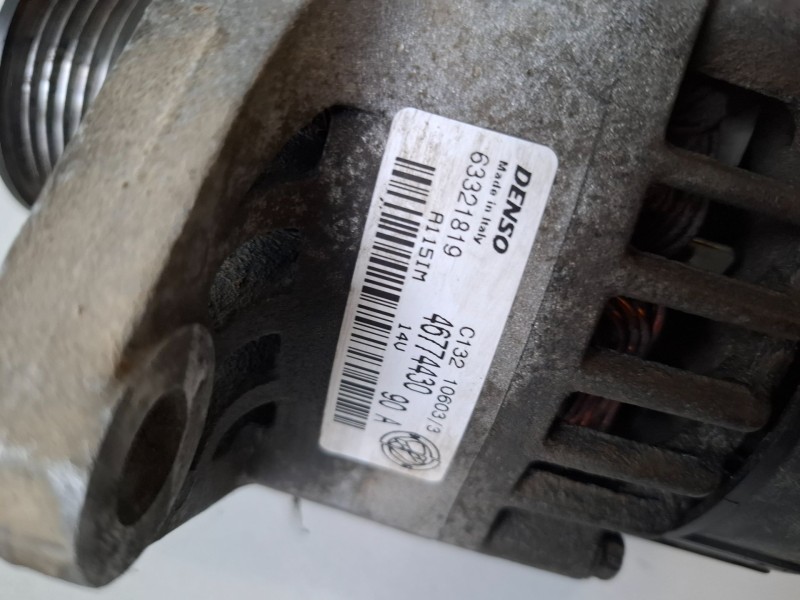 Recambio de alternador para fiat ii punto (188) berlina 188a7000 referencia OEM IAM 46774430  