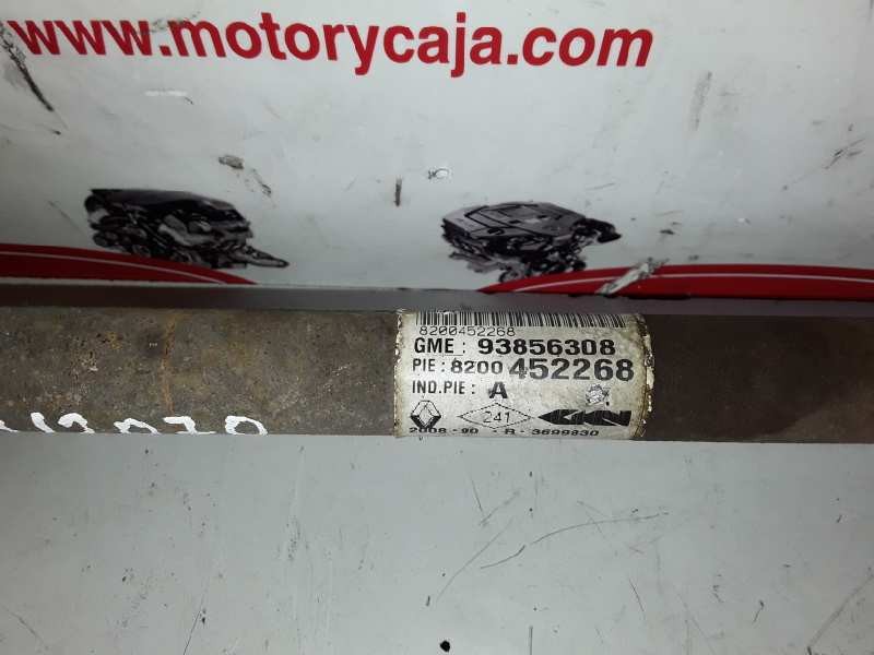 Recambio de transmision delantera derecha para renault trafic ii combi m9r782 referencia OEM IAM 93856308/8200452268  
