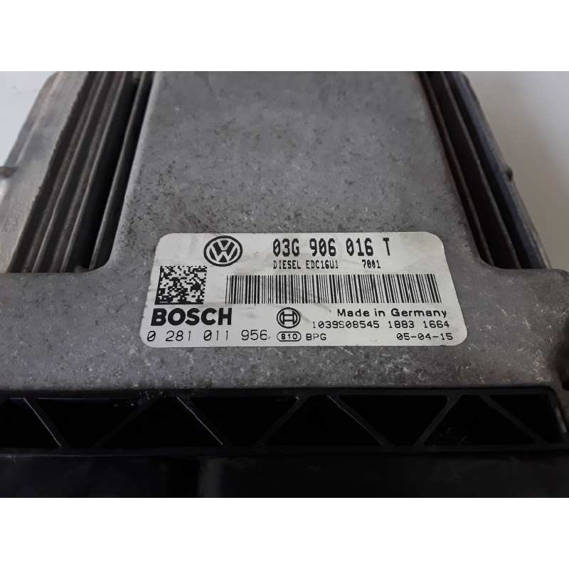 Recambio de centralita motor uce para volkswagen golf plus v (5m1) bkd referencia OEM IAM 03G906016T/EDC16U1/0281011956  