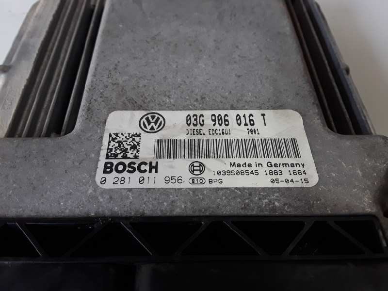 Recambio de centralita motor uce para volkswagen golf plus v (5m1) bkd referencia OEM IAM 03G906016T/EDC16U1/0281011956  