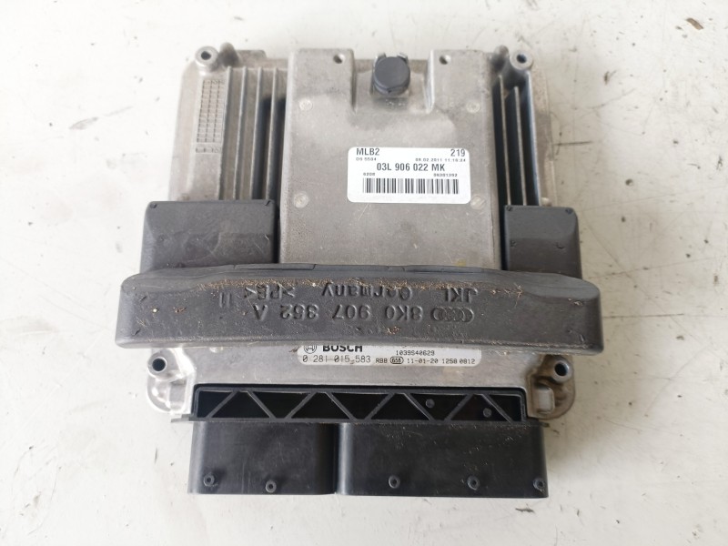 Recambio de centralita motor uce para audi a4 avant (8k5) caga referencia OEM IAM 03L906022MK/0281015583  