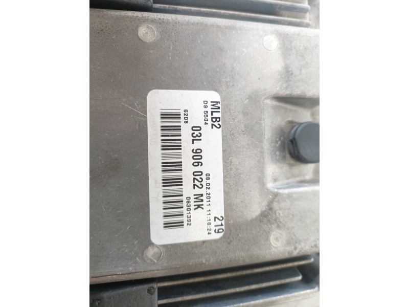 Recambio de centralita motor uce para audi a4 avant (8k5) caga referencia OEM IAM 03L906022MK/0281015583  